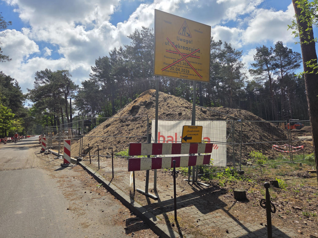 Przebudowa pętli tramwajowej w Lesie Gdańskim w Bydgoszczy. Byliśmy na placu budowy!