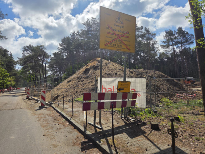 Przebudowa pętli tramwajowej w Lesie Gdańskim w Bydgoszczy. Byliśmy na placu budowy!