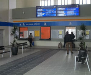 dworzec w Zawierciu po remoncie