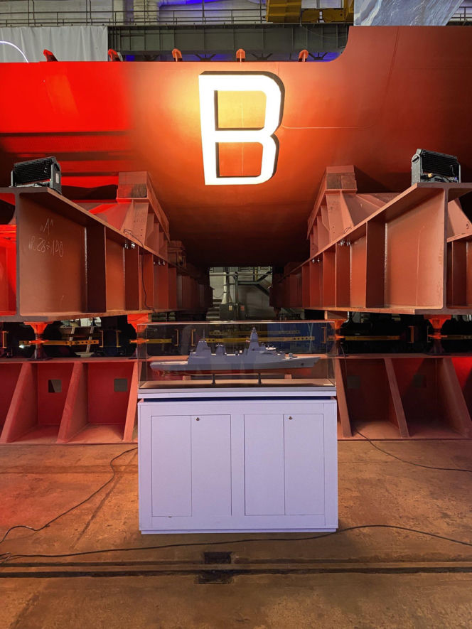 Program Miecznik nabiera tempa. Położono stępkę pod drugą fregatę ORP Burza