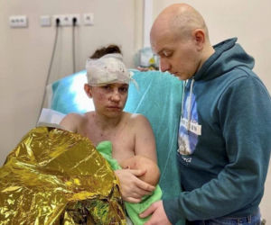 Ukraina. Zbombardowany Kijów