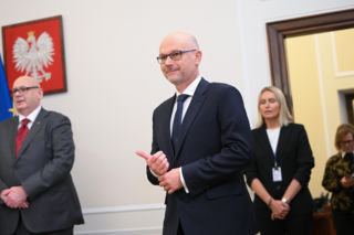 Ślubowanie Macieja Berka