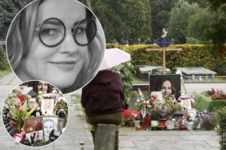 Tak wygląda grób Kołaczkowskiej tuż przed 1. rocznicą jej śmierci. Byliśmy z wizytą na cmentarzu!