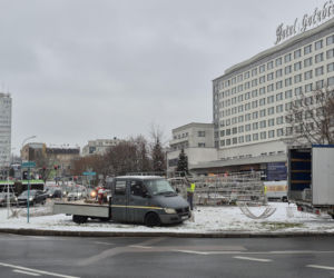 Ozdoby świąteczne oraz jarmark w Białymstoku