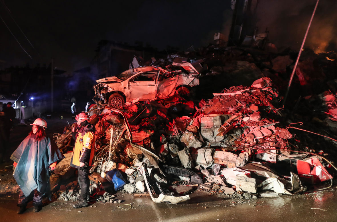 Trzęsienie ziemi w Trucji i Syrii