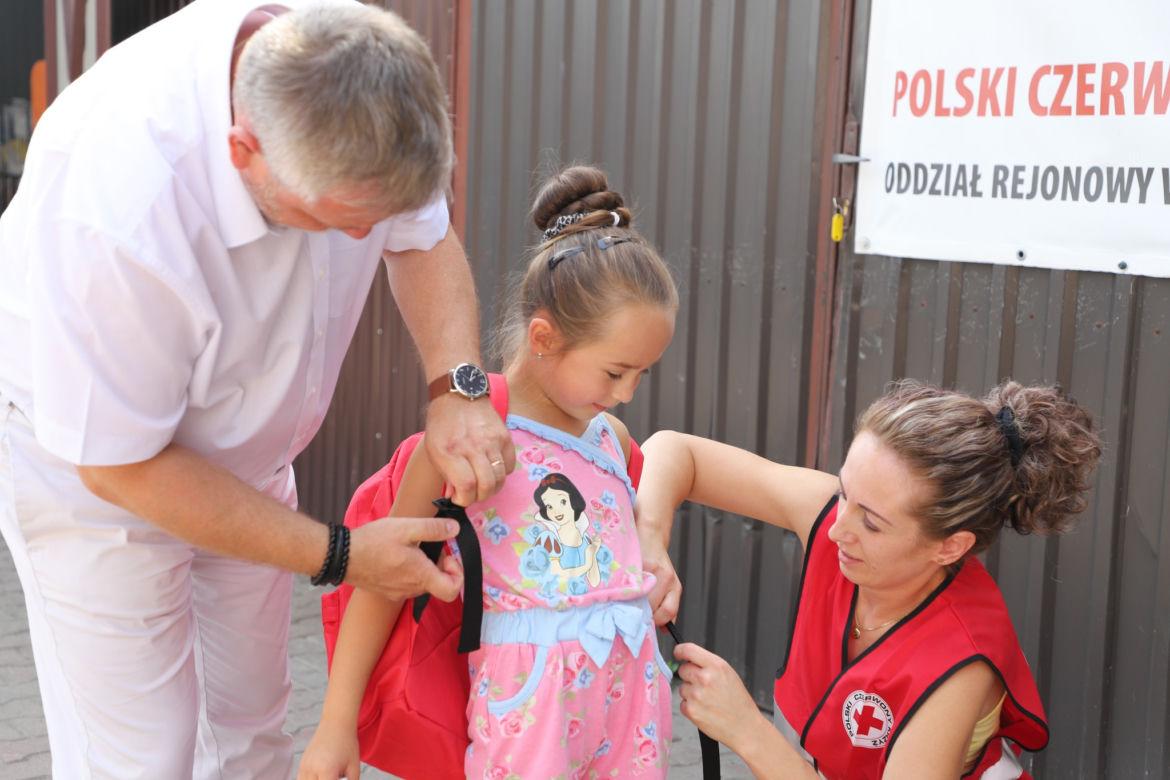 2 tys. plecaków z przyborami dla dzieci z Polski i Ukrainy [GALERIA]