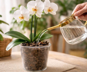 Żółte liście storczyka to popularny problem. Ten jeden błąd podczas podlewania niszczy roślinę