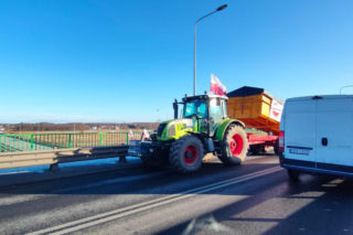 Rolnicy protestują w całej Polsce. Duże utrudnienia także w Łódzkiem