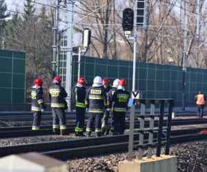 Śmiertelny wypadek na torach w Piastowie