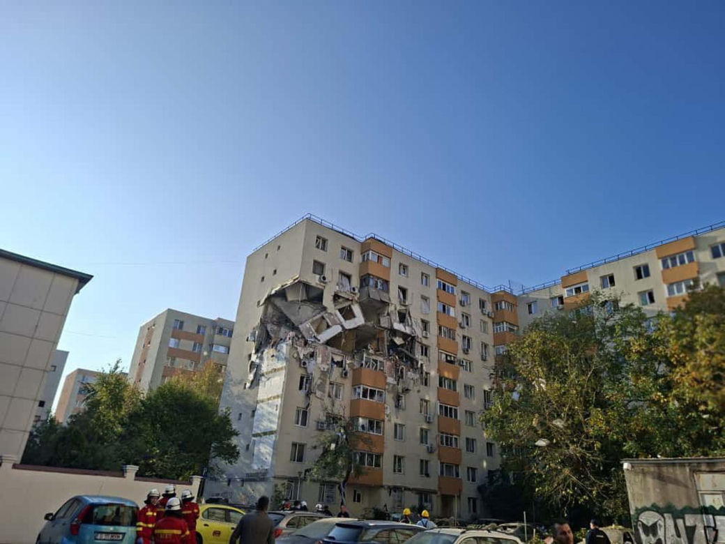 Wybuch w bloku w Bukareszcie