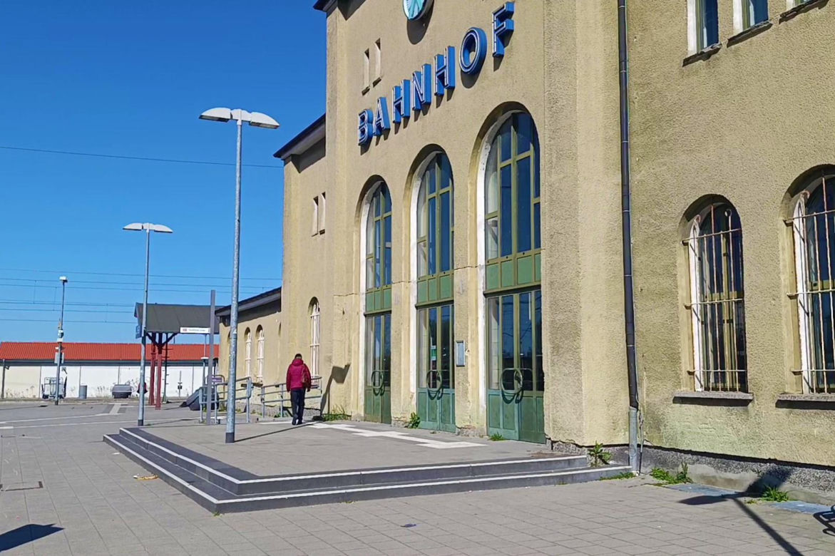 Dworzec kolejowy w Pasewalku