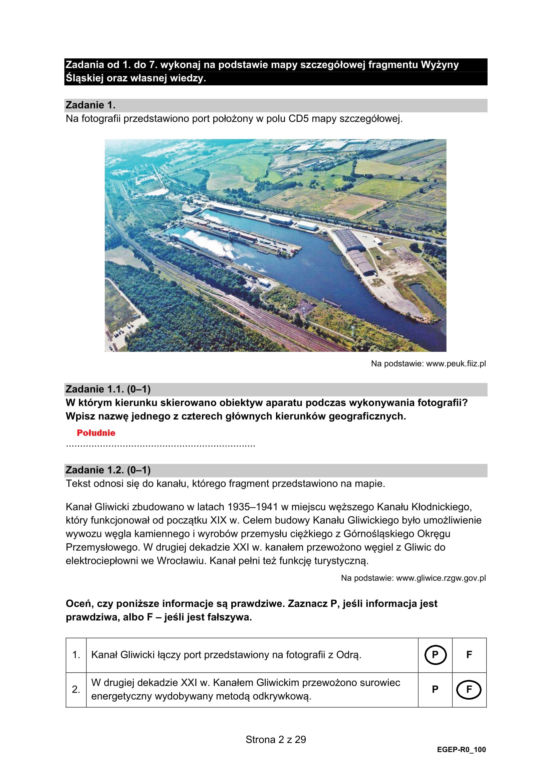 Matura 2022: geografia rozszerzona. Arkusze CKE, zadania, pytania. Poziom rozszerzony	
