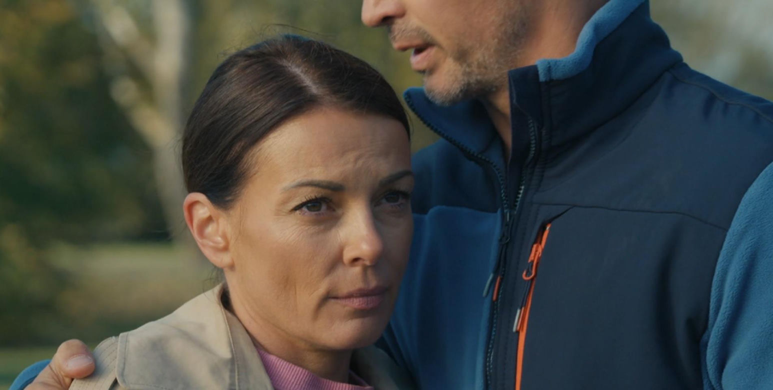 Barwy szczęścia odc. 3142. Kasia (Katarzyna Glinka), Mariusz (Rafał Cieszyński)