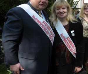 Stanisława Celińska z rodziną