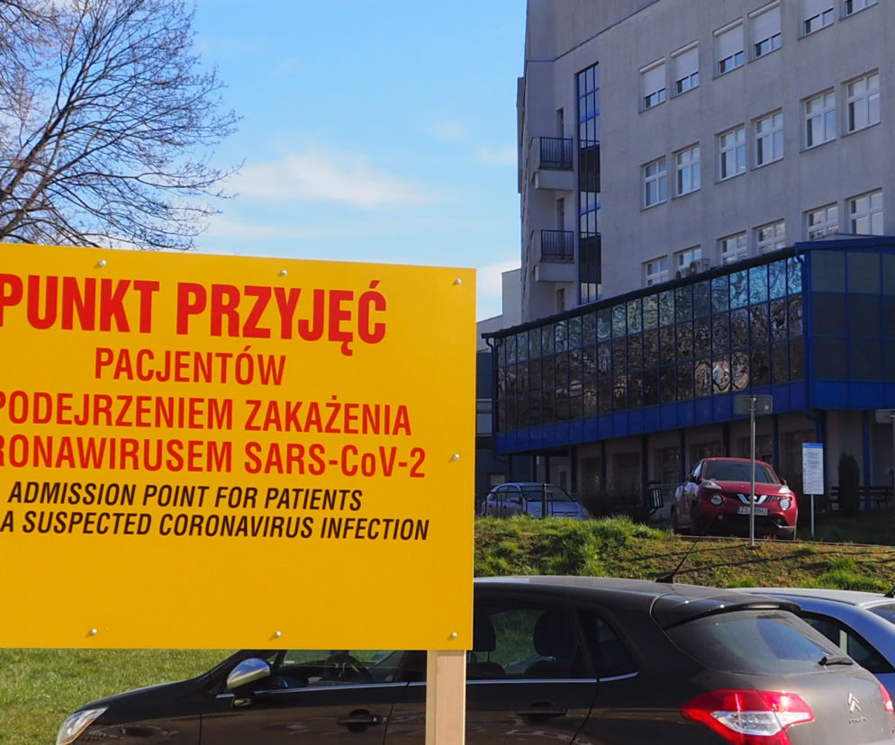 Szpital przy ul. Arkońskiej w Szczecinie, koronawirus