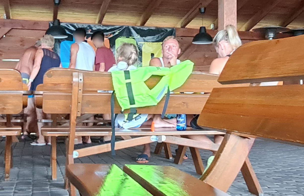 Kamil Glik na wakacjach na Mazurach