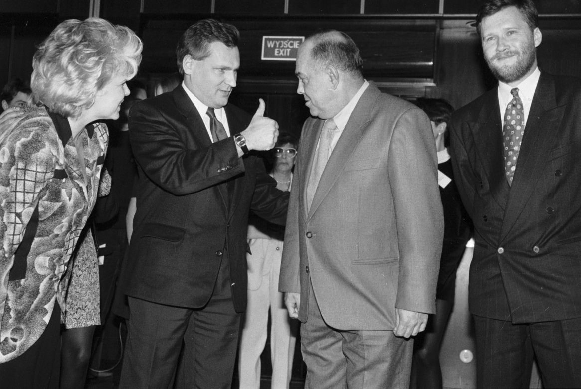 Aleksander Kwaśniewski, 1995r.