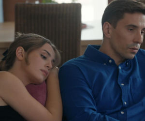 Barwy szczęścia, odcinek 3279. Oliwka (Wiktoria Gąsiewska), Tomasz (Jakub Sokołowski)