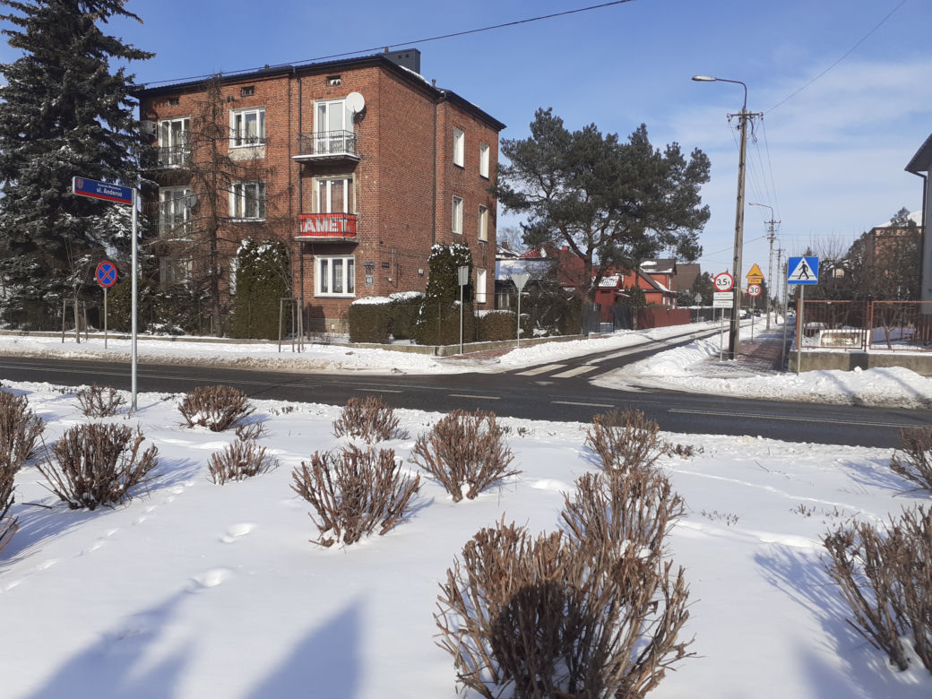 Jak wyglądała okolica ulicy Prusa w Siedlcach w połowie lutego 2021