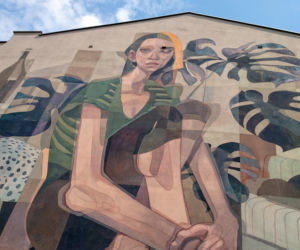 Mural przy Więckowskiego 9