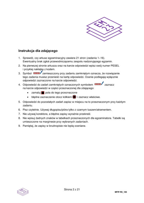 Matura 2026: filozofia 8.05.2026r. Arkusze CKE, poziom podstawowy [Formuła 2023]