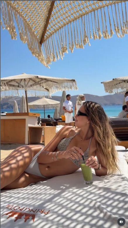 Sandra Kubicka wypoczywa na Mykonos