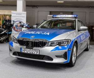 Policjanci na Poznań Motor Show