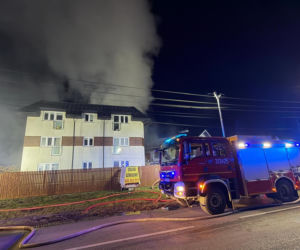 Potężny pożar pod Warszawą