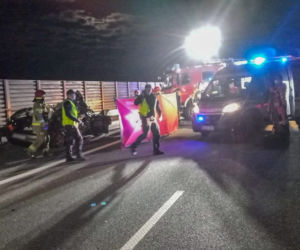 Śmiertelny wypadek na autostradzie A2