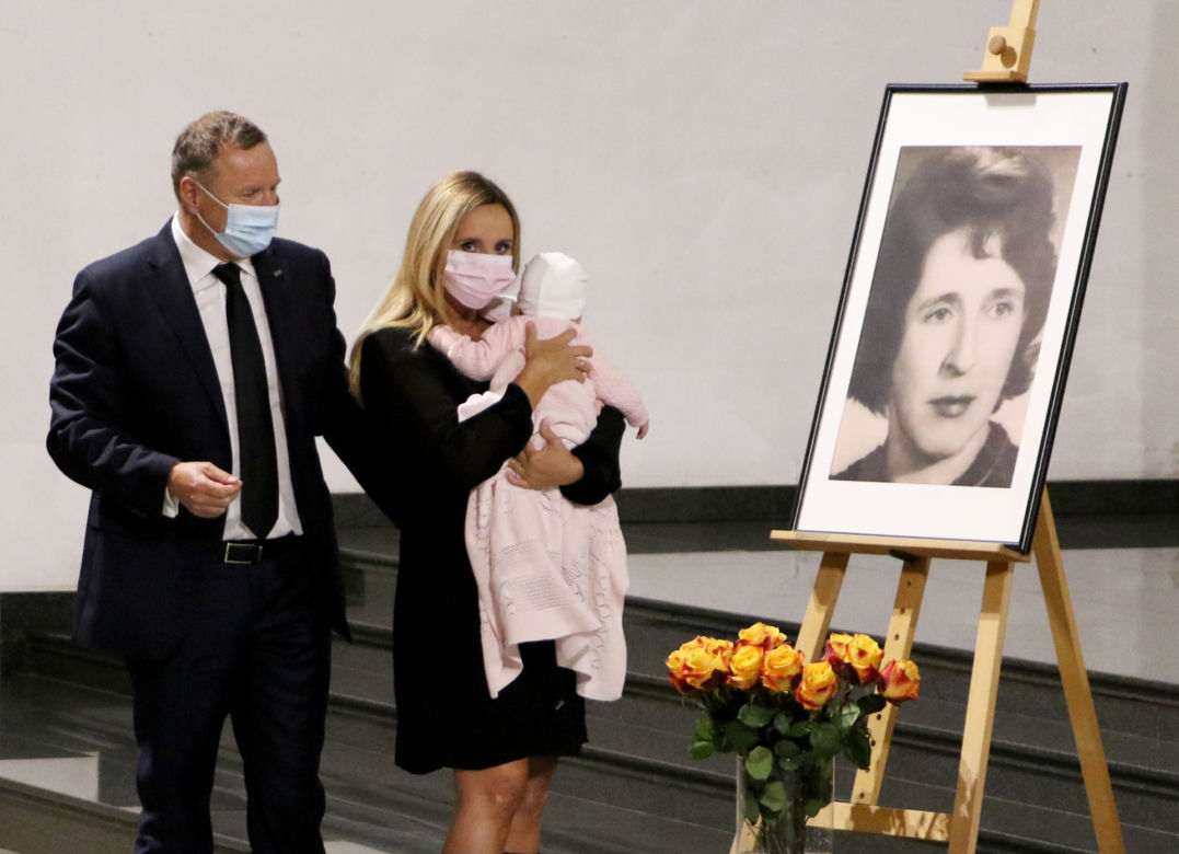 Jacek Kurski z żoną i córką