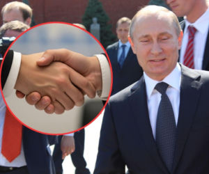 Ukraiński trener podał dłoń Władimirowi Putinowi. Nadal nie mogę domyć ręki