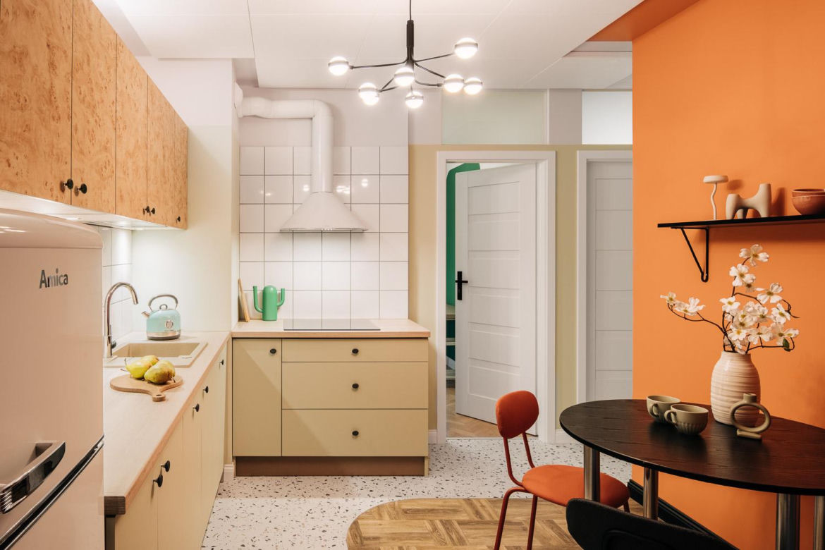 Studenckie mieszkanie w Krakowie - projekt Leydo Tandem Studio