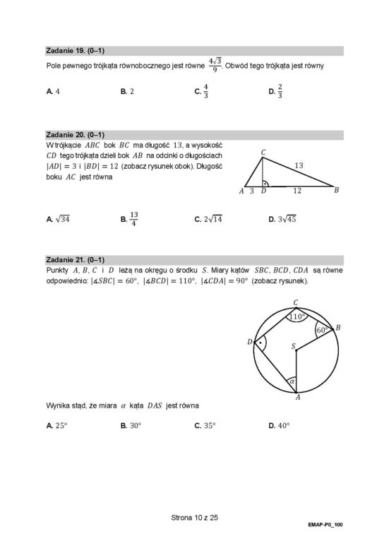 Matura 2021 matematyka