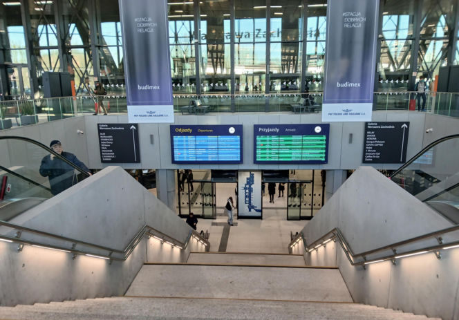 Dworzec PKP Warszawa Zachodnia po przebudowie
