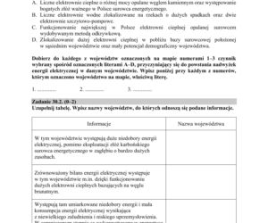 Matura 2020: Geografia - poziom rozszerzony - ODPOWIEDZI 