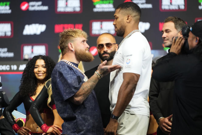 Anthony Joshua Jake Paul