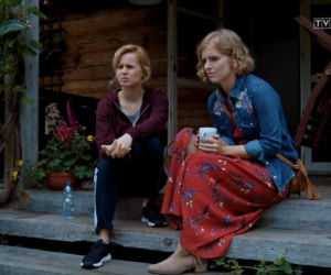 M jak miłość odc. 1537. Natalka (Marcjanna Lelek), Sonia (Barbara Wypych)