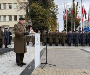Pomnik gen. Rozwadowskiego przed Sztabem Generalnym