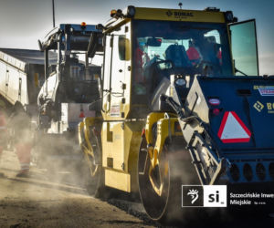 Pierwszy asfalt na Trasie Północnej