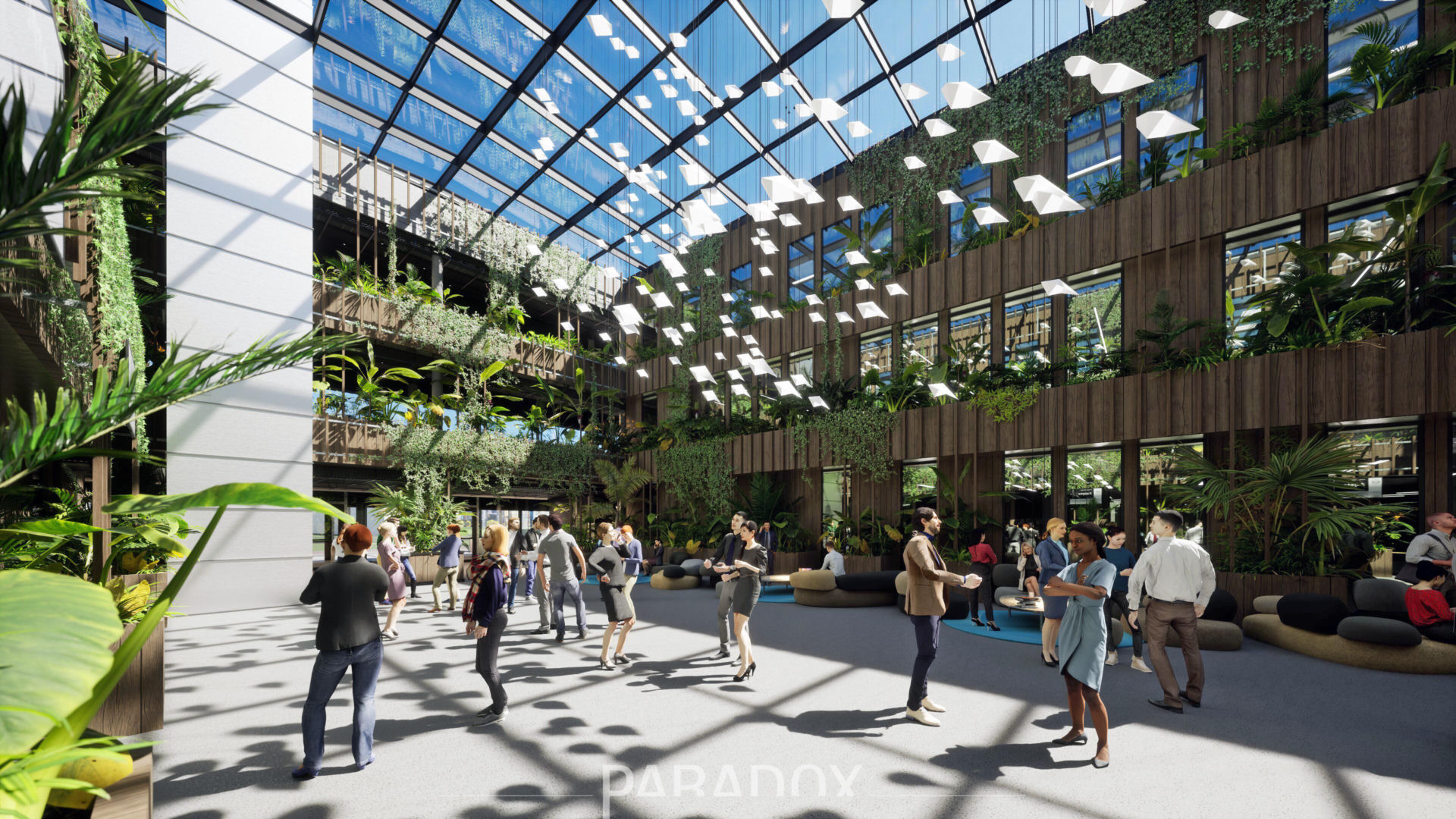 HUB Zielonej Gospodarki w Tychach – wizualizacje