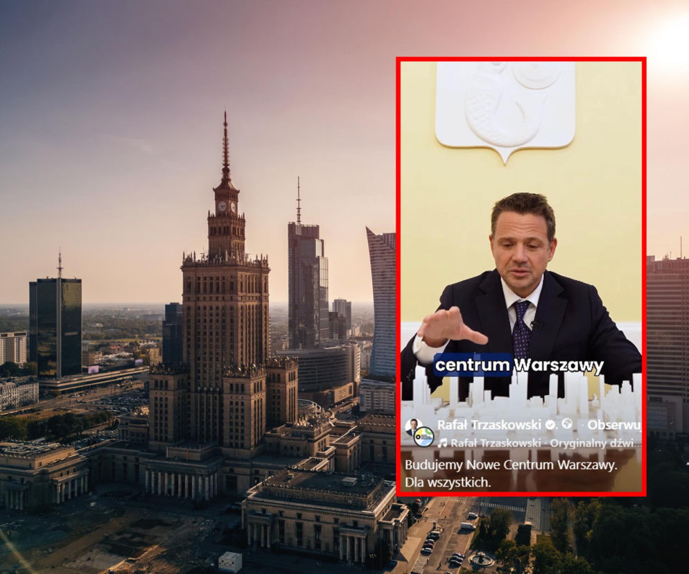 Te wieżowce powstaną w Warszawie. Rafał Trzaskowski zaprezentował makietę 