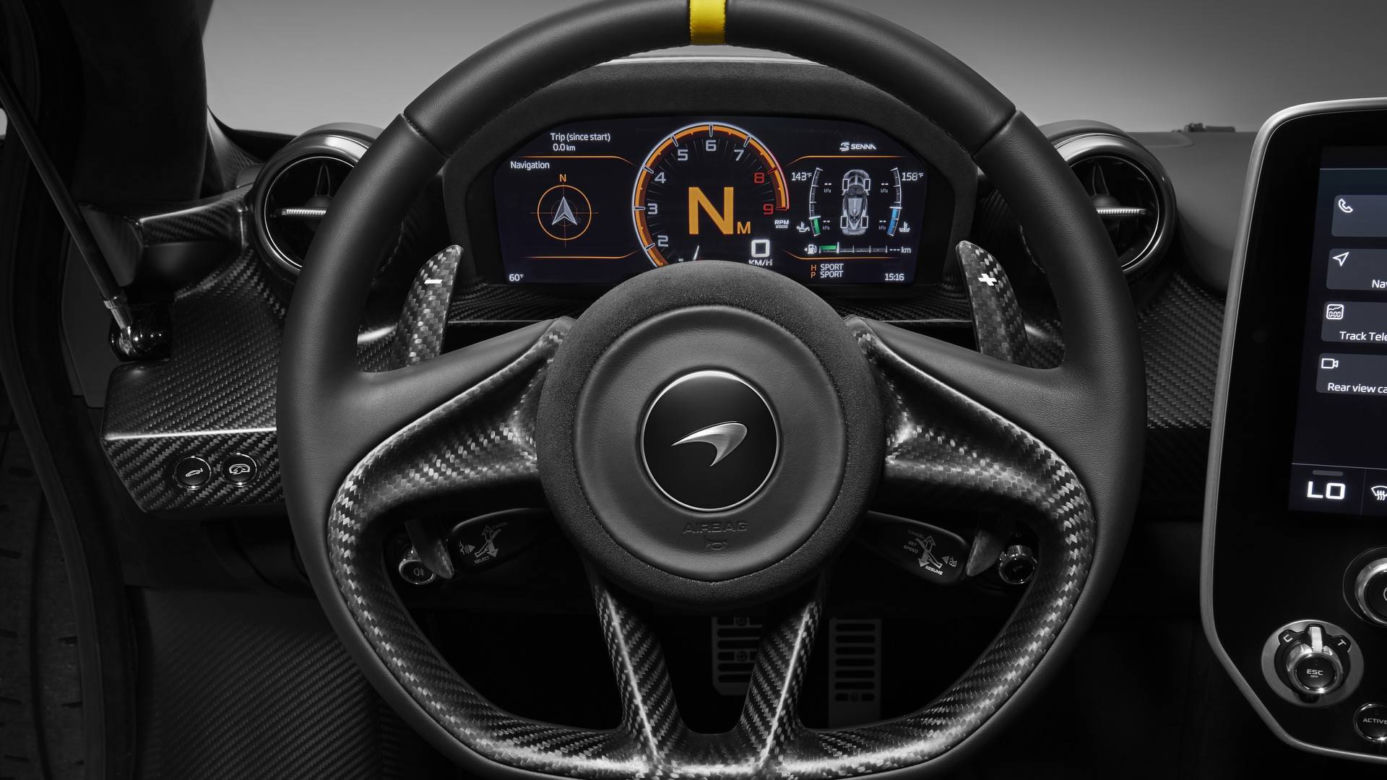 McLaren Senna Carbon Theme