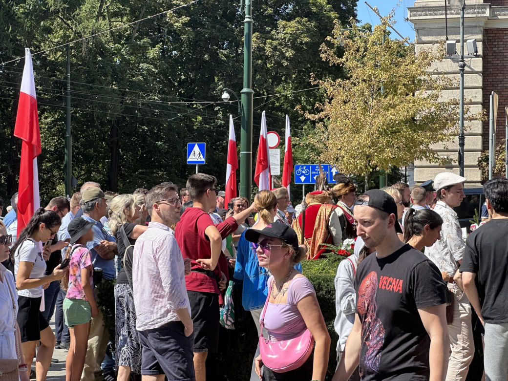 Święto Wojska Polskiego 2023 w Krakowie. Uroczystości na placu Jana Matejki