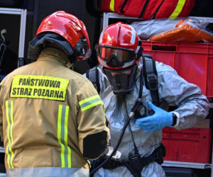 Pożar w ośrodku opiekuńczo-wychowawczym przy ul. Mazurskiej w Elblągu