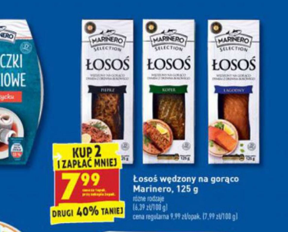 Łosoś wędzony 7,99 zł