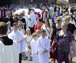 Procesja Bożego Ciała w Poznaniu 03.06.2021 