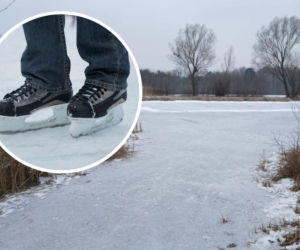 Zabawa na zamarzniętych stawach w Myślęcinku warta ryzyka? „Patrzymy na to z trwogą” – mówi bydgoszczanka