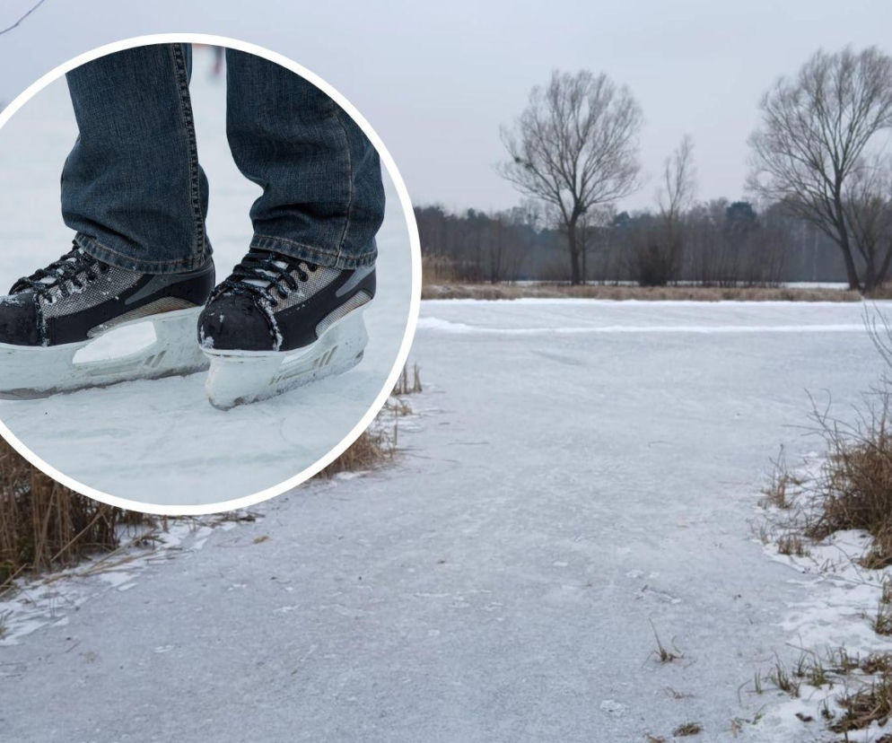 Zabawa na zamarzniętych stawach w Myślęcinku warta ryzyka? „Patrzymy na to z trwogą” – mówi bydgoszczanka