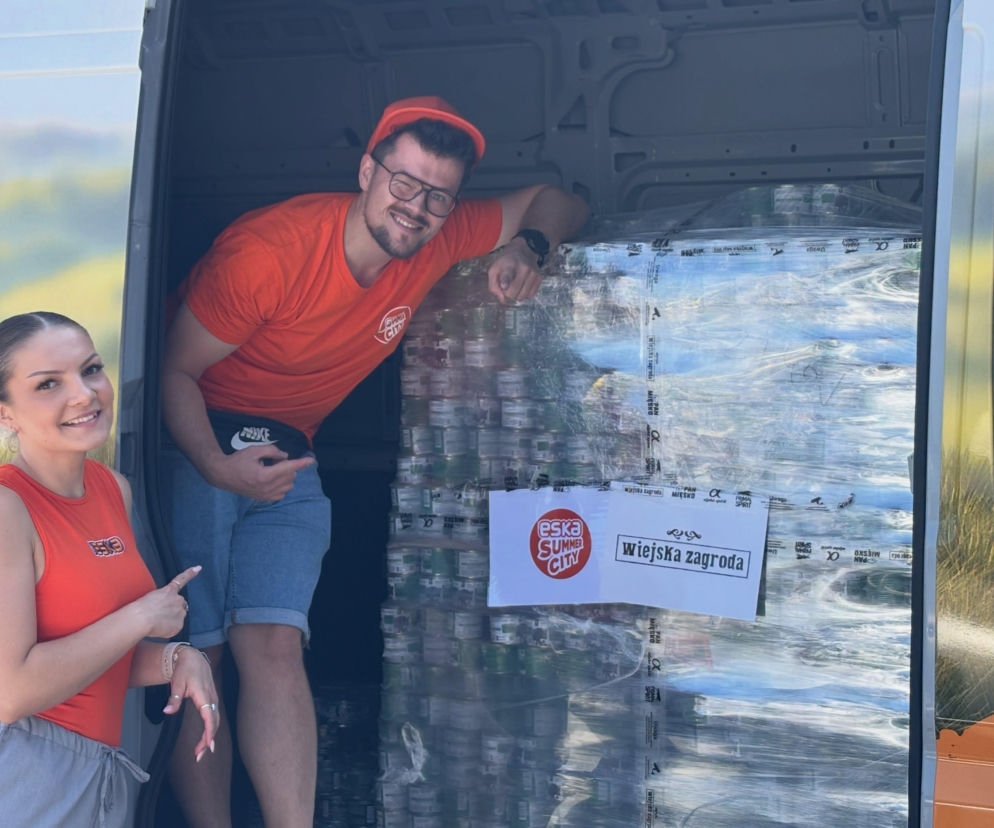 ESKA Summer City z wielką akcją! Ponad tona karmy trafiła do schroniska