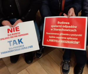 Mieszkańcy znowu na sesji. Tym razem przeciw budowie spalarni i cenie za wywóz śmieci 